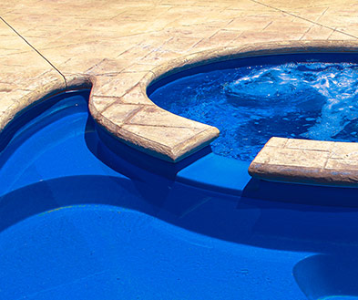 Ocean Blue from the Imagine Pools range of pool colors
