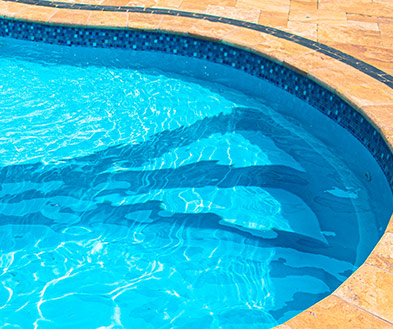 Reef Blue from the Imagine Pools range of pool colors