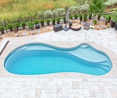 Ice Silver example pool color