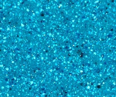 Coral Blue gelcoat surface color