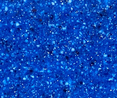 Ocean Blue gelcoat surface color