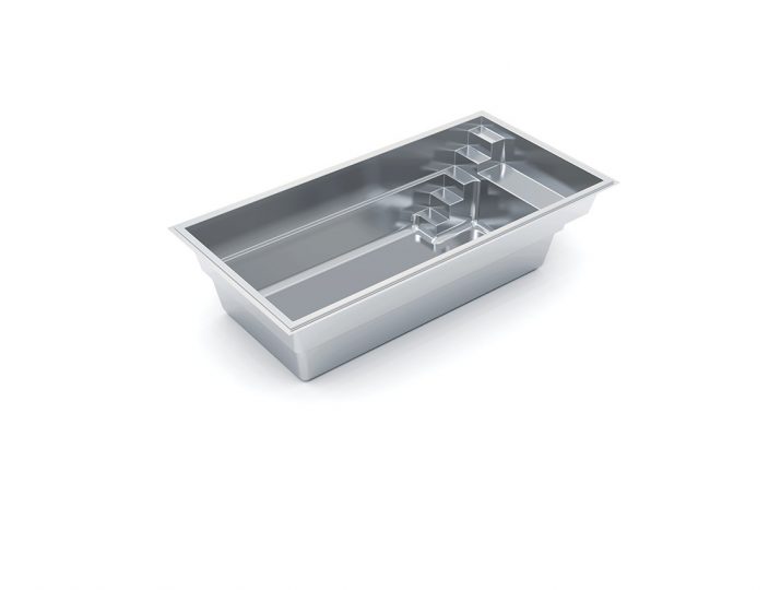 The Vision – fiberglass pool – Imagine Pools The Vision freeform fiberglass swimming pool 3d model